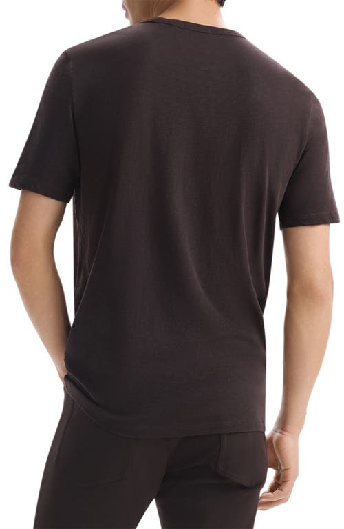 Shop Theory Cosmo Solid Crewneck T-shirt In Hickory