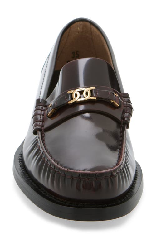 Tod's Iniez Loafer In Bordeaux