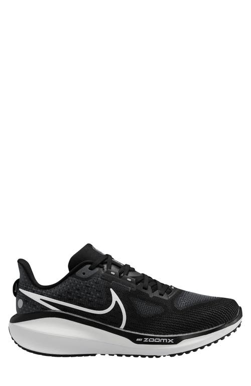 Nike Zoom Vomero 17 Road Running Shoe In Black/white/anthracite
