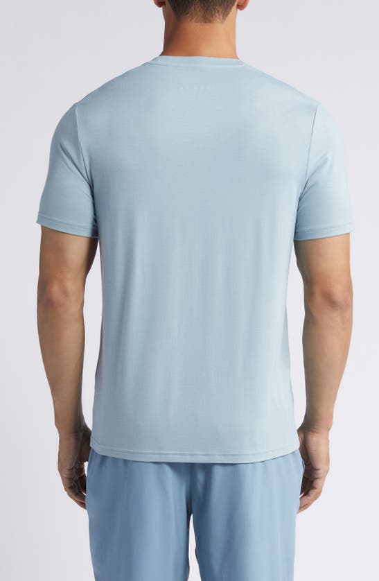 Shop Free Fly Motion Performance T-shirt In Ocean Mist