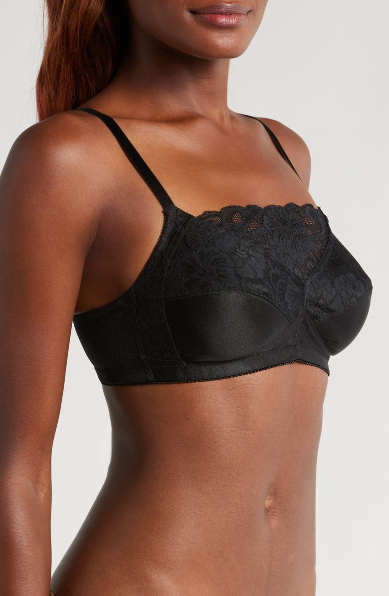 Amoena Isabel Wireless Camisole Bra, Alternate, color, Black