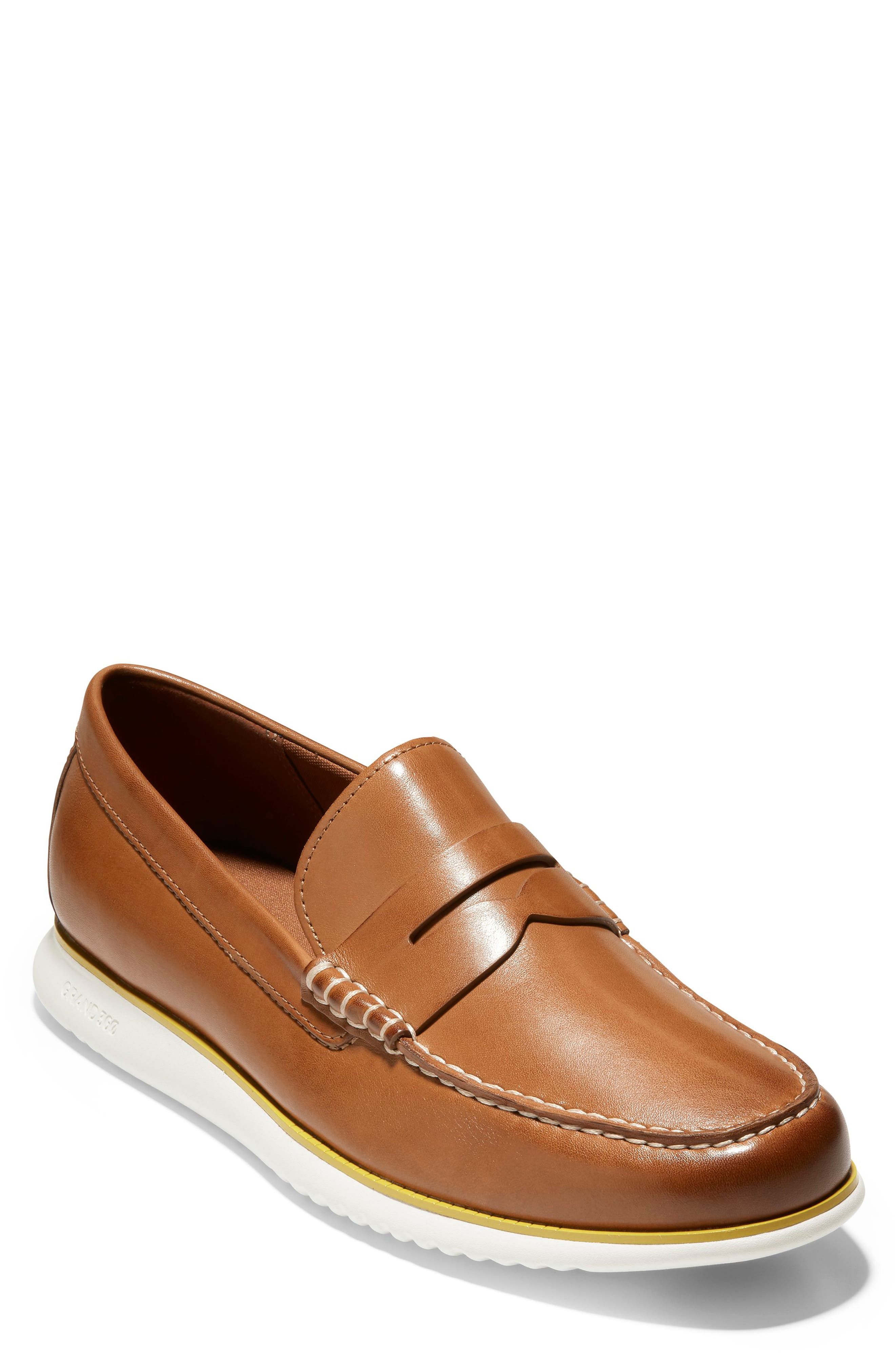 COLE HAAN ZEROGRAND PENNY LOAFER,194736321178