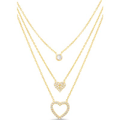 Lesa Michele Triple Layer Necklace
