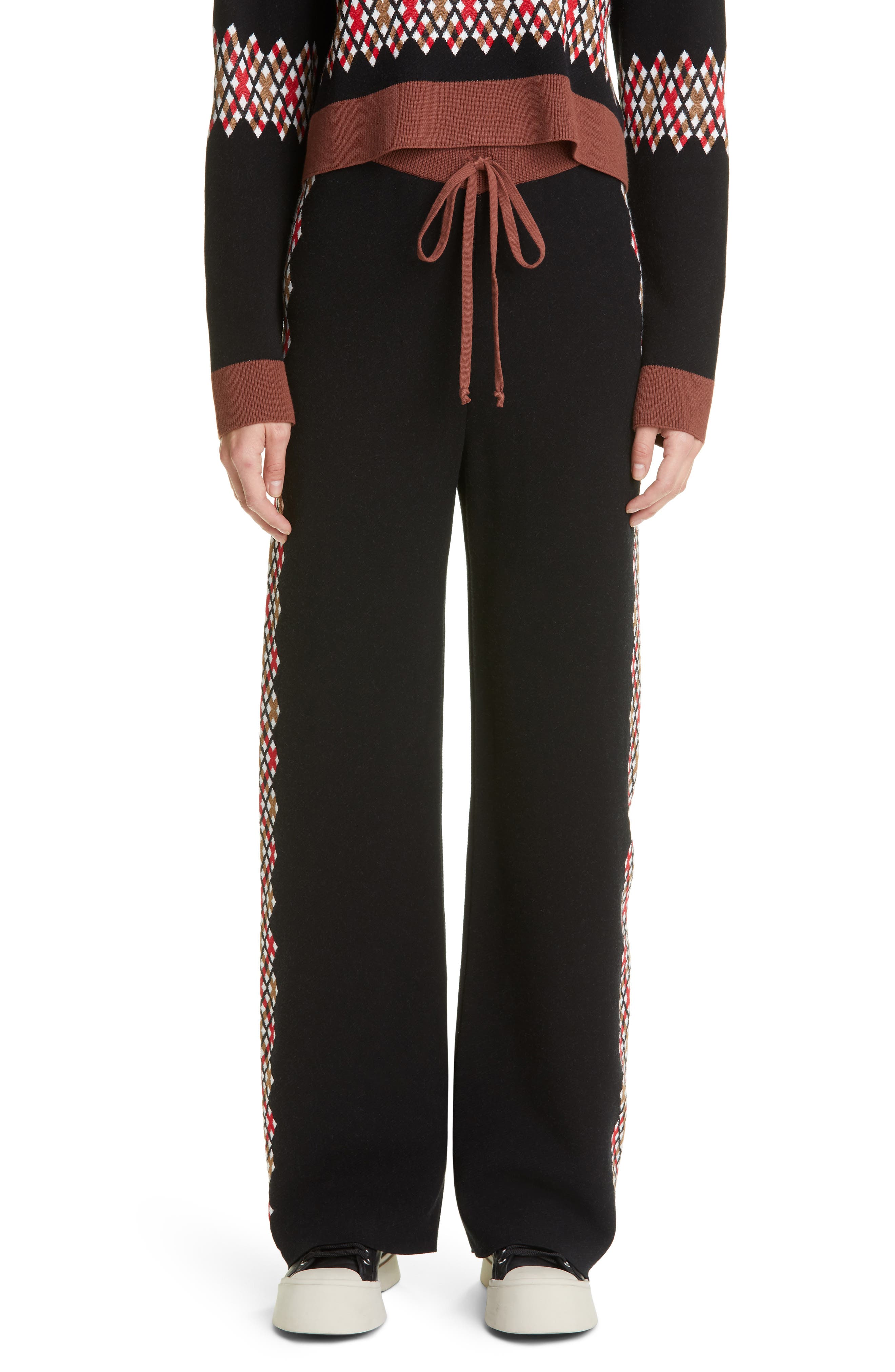 Marni Argyle Knit Pants | Nordstrom