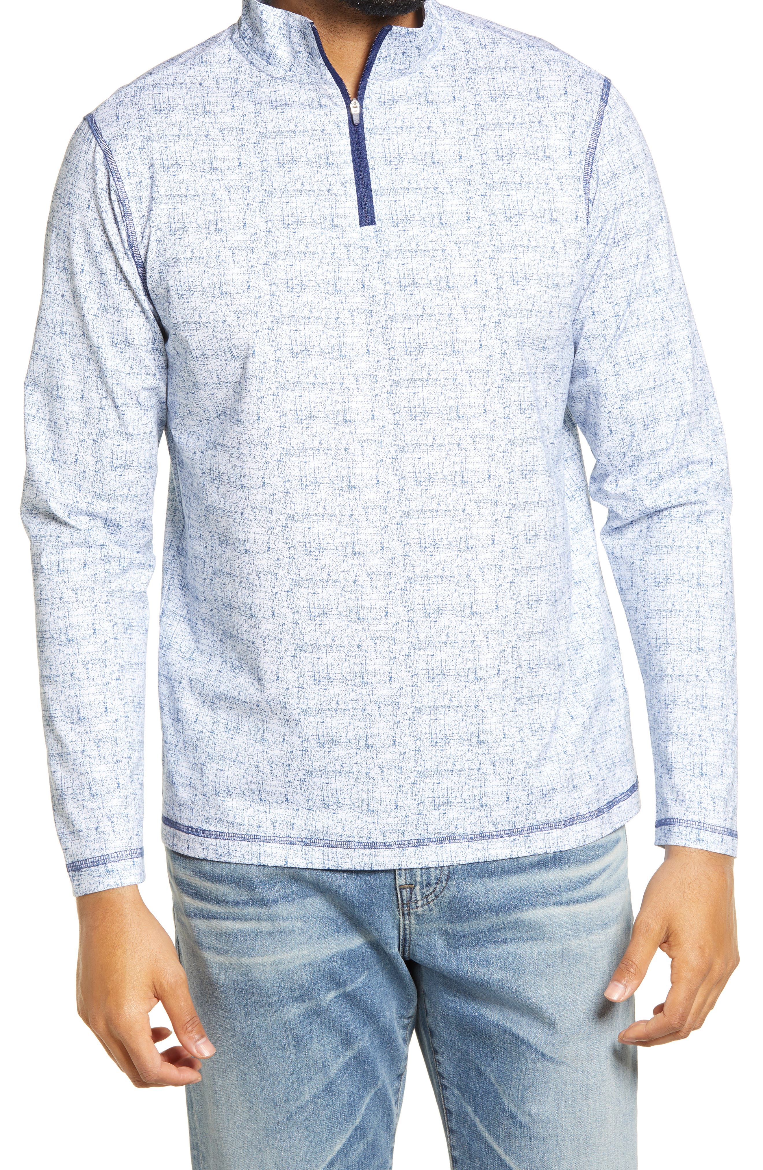 bugatchi quarter zip