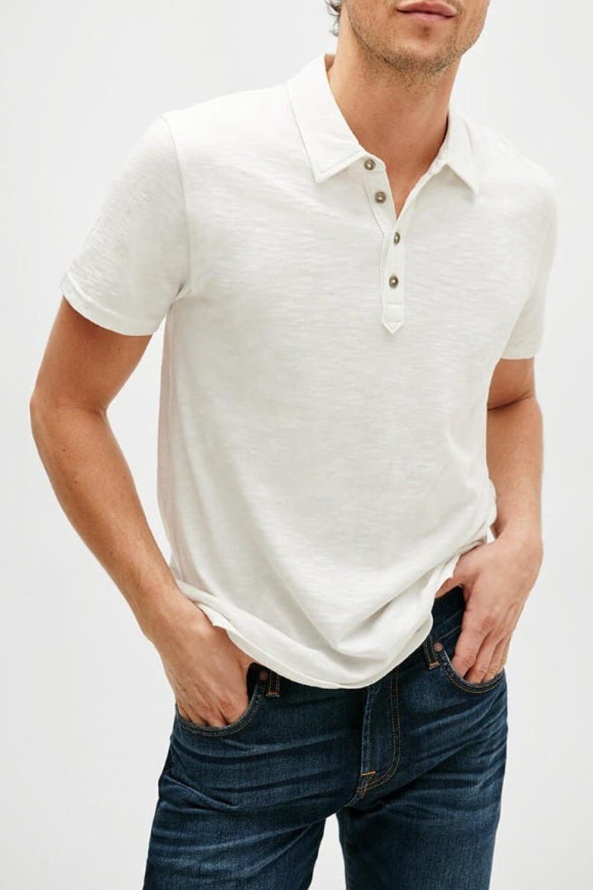 7 for all mankind polo shirt