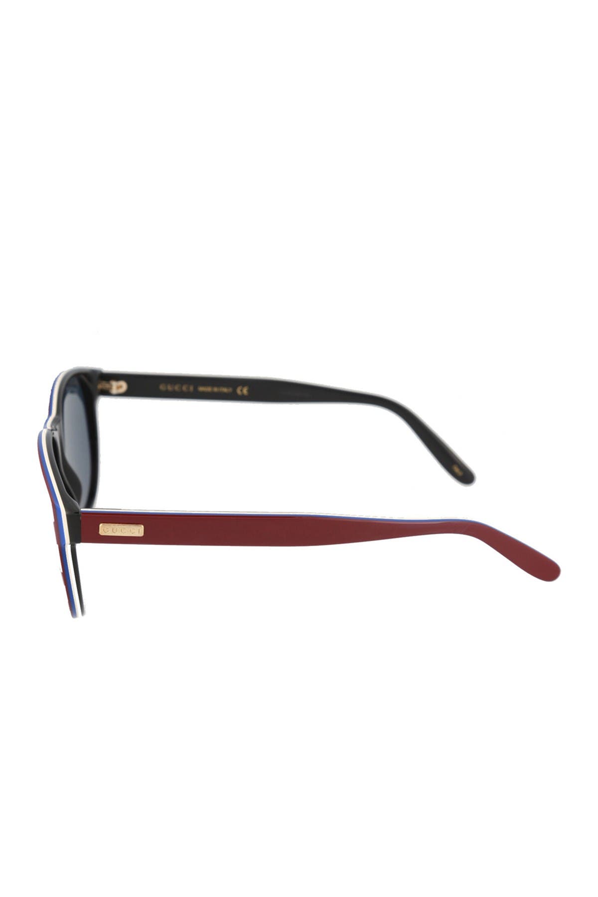 gucci 55mm round sunglasses