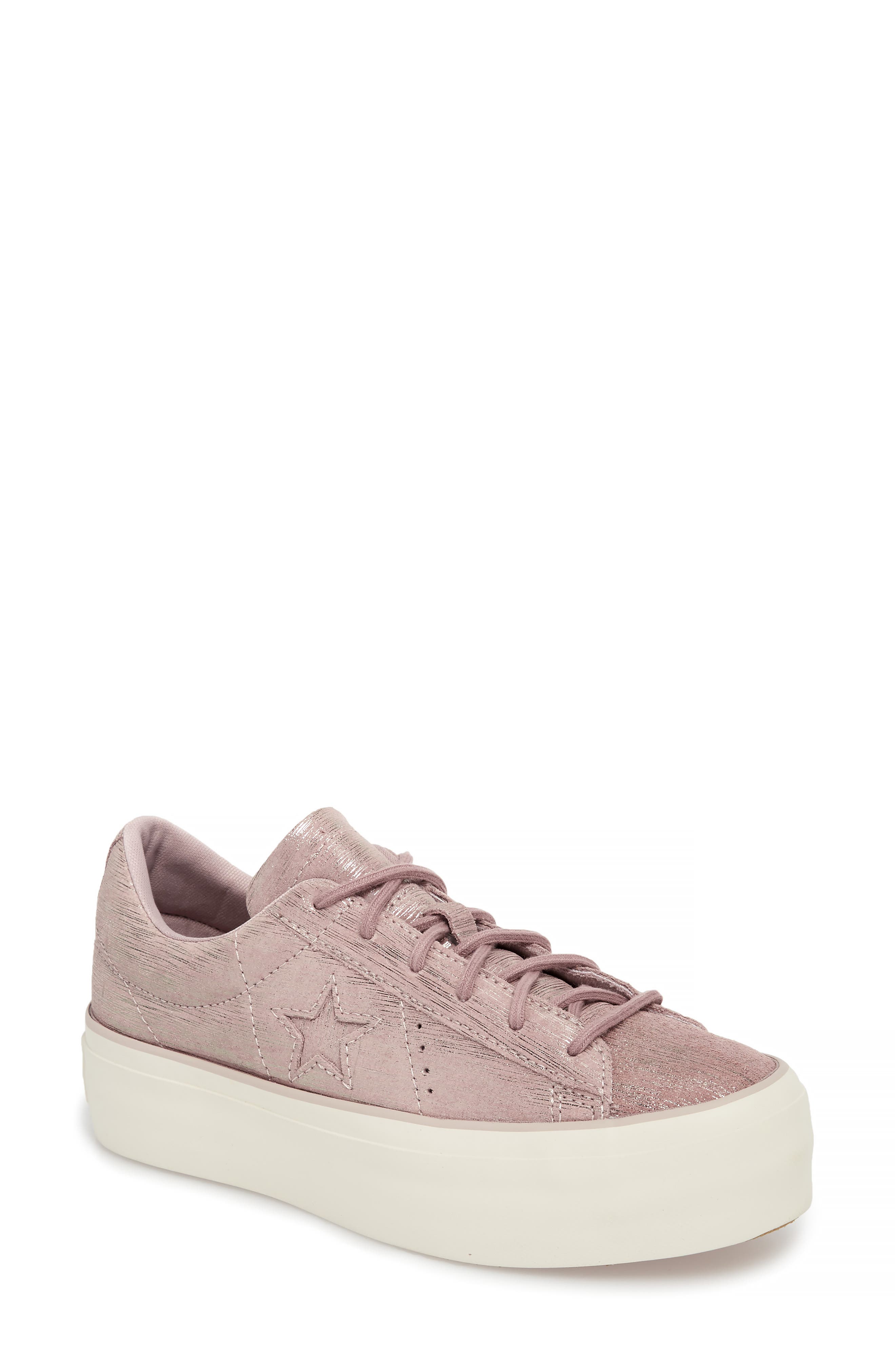 chuck taylor all star precious metal suede low top