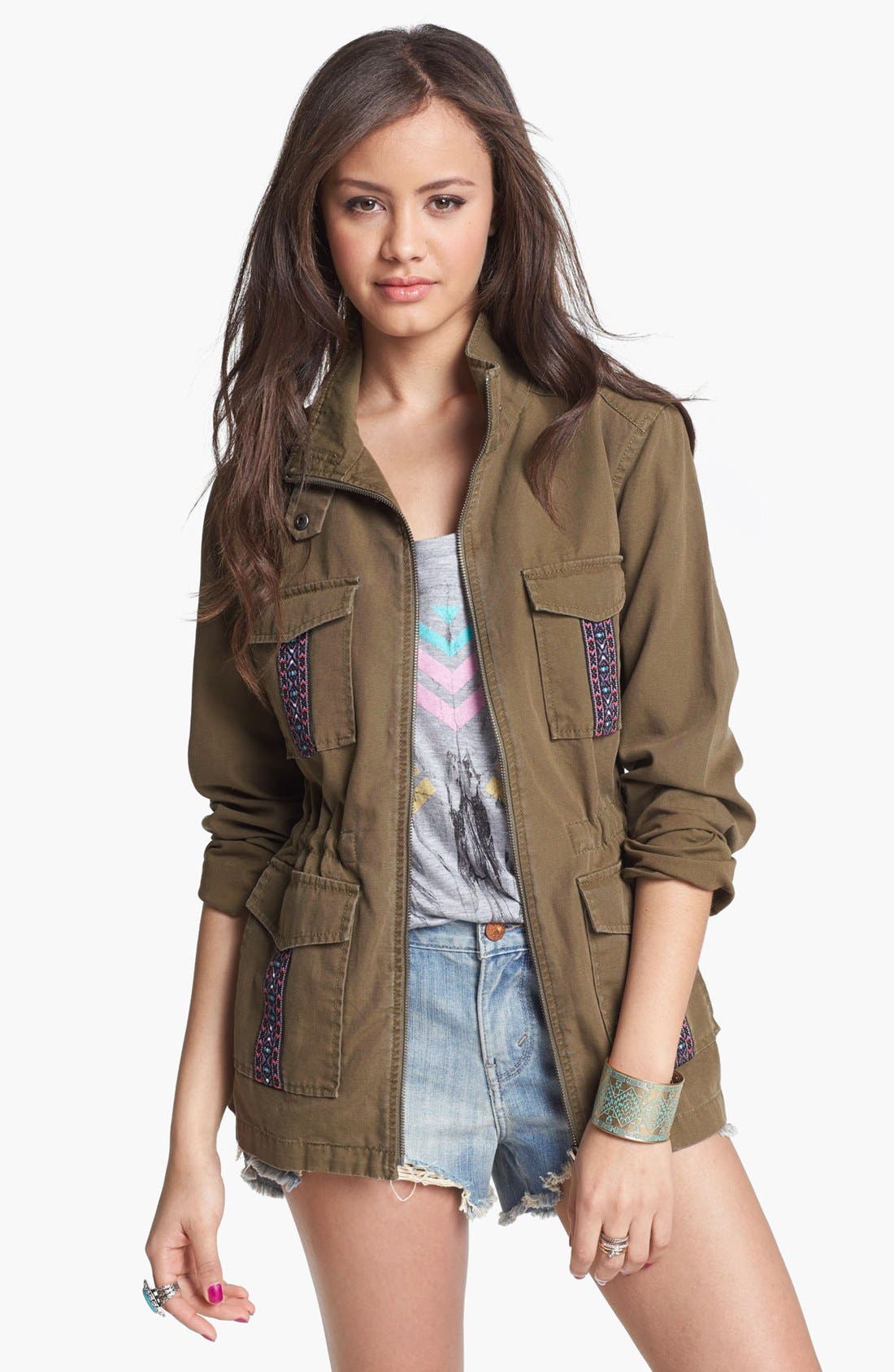 Rubbish® Field Jacket (Juniors) Nordstrom