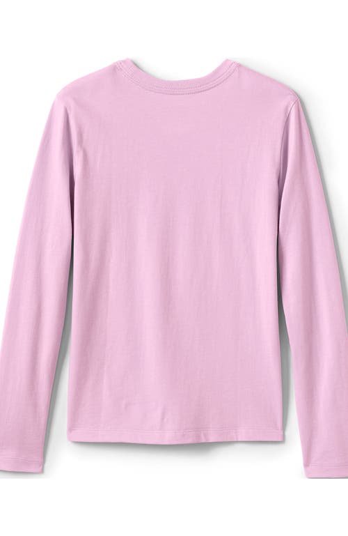 LANDS' END LANDS' END SCHOOL UNIFORM GIRLS LONG SLEEVE ESSENTIAL T-SHIRT