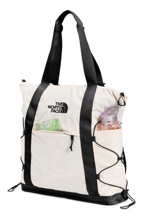The North Face Borealis Convertible Tote In Gardenia White/tnf Black-npf