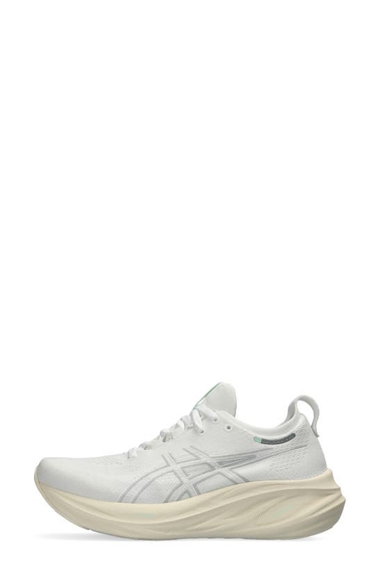 Shop Asics Gel-nimbus 26 Running Shoe In White/ White