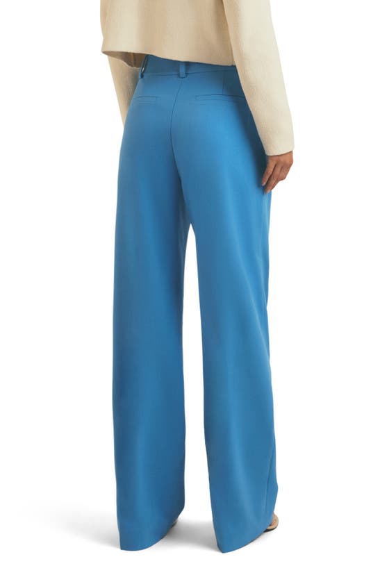 Shop Favorite Daughter The Favorite Pant Pleated Pants In French Blue