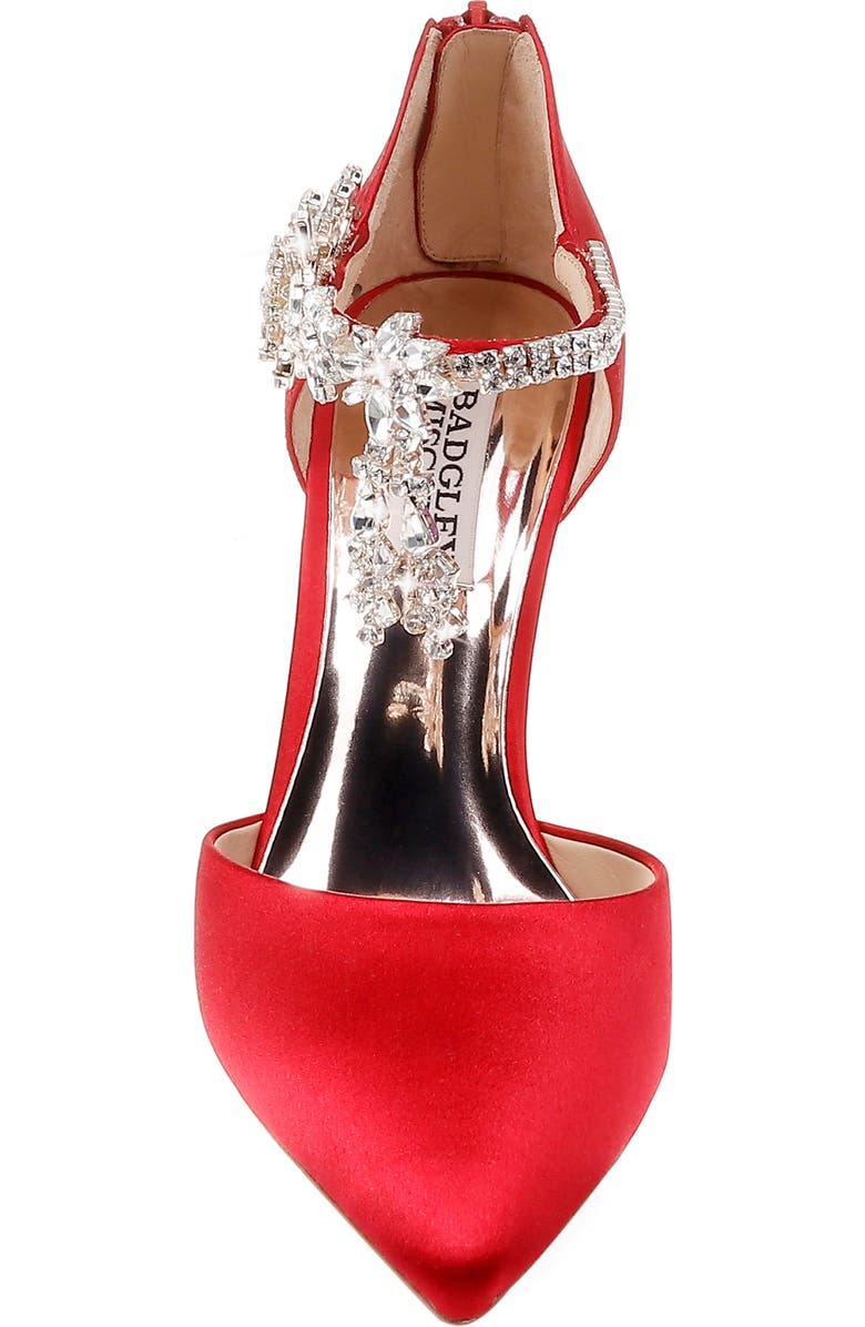 Badgley Mischka Collection Badgley Mischka Venom Crystal Embellished Pump, Alternate, color, 