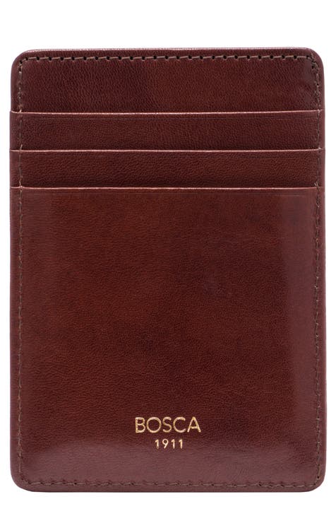 Old Leather Front Pocket Wallet