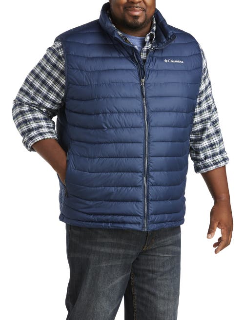 Columbia Powder Lite Quilted Vest in Collegiate Nvy 