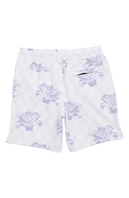 Shop Sovereign Code Kids' Cruise Floral Board Shorts In Tubular/heirloom
