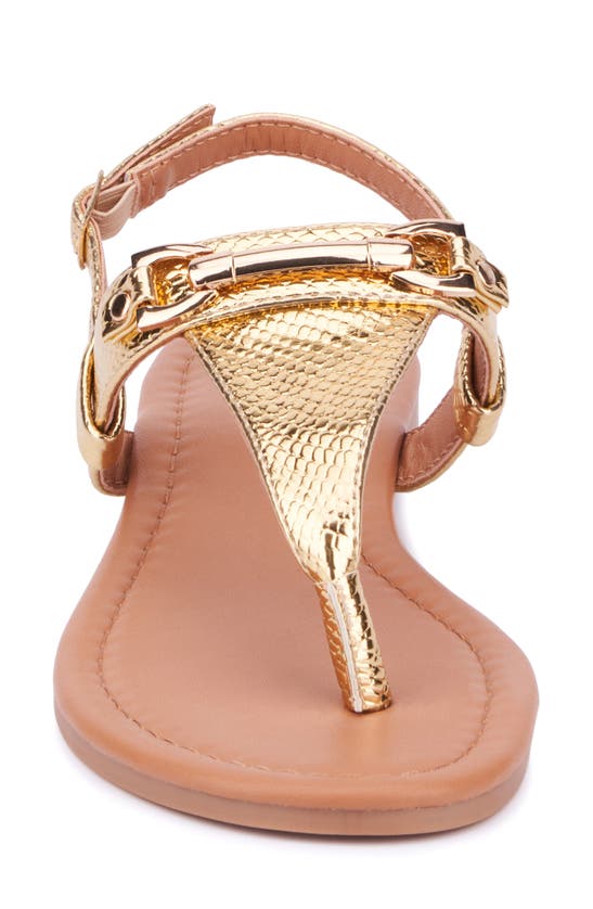 New York And Company Angelica Women's Sandal In Gold