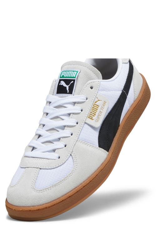 Shop Puma Super Team Og Sneaker In  White