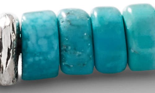 John Hardy Heishi 4mm Beaded Bracelet In Blue