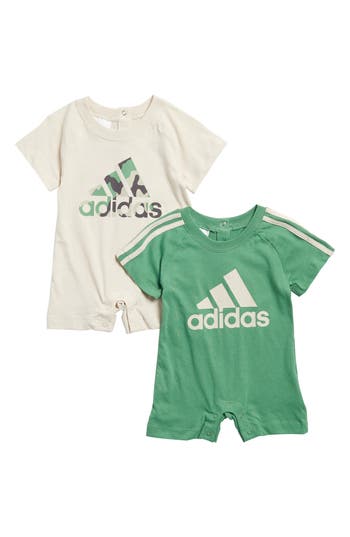 Adidas Originals Kids' Adidas Assorted 2-pack Raglan Shortalls In Multi