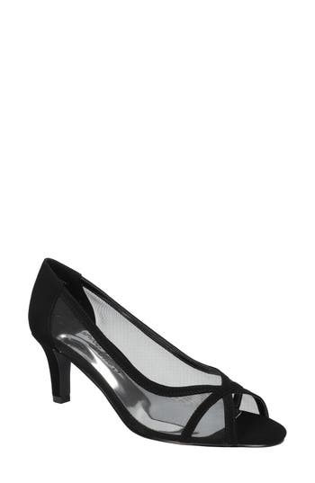 EASY STREET EASY STREET PICABOO PEEP TOE PUMP