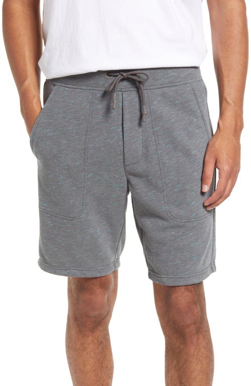 UGG(R) Ernie Melange Sweat Shorts in Grey Neon Melange