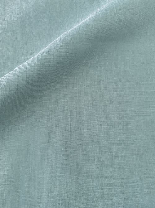 Anaya So Soft Linen Euro Pillow Down Insert In Mist Blue