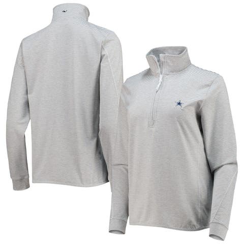 Lids Dallas Cowboys Vineyard Vines Women's Fleece Harbor Full-Zip