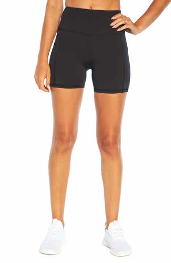Yogalicious Lux 9” High Rise Biker Shorty Side Pockets NWT $48