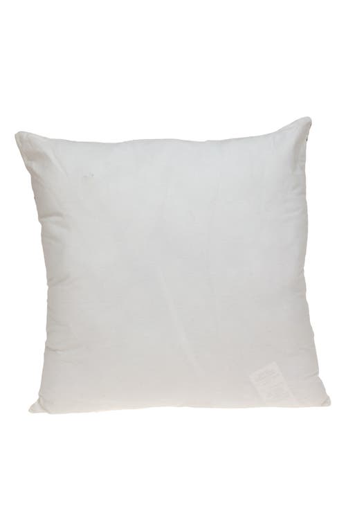 Parkland Collection Celeste Embroidered Throw Pillow In White