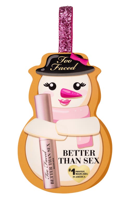 UPC 651986008063 product image for Too Faced Better Than Sex Volumizing Macara Ornament in Black at Nordstrom | upcitemdb.com