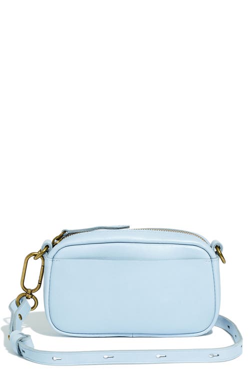 Madewell Women's The Toggle Flap Crossbody Bag in Specchio Leather, Silver,  One Size: Handbags