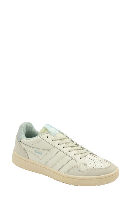 Eagle Sneaker in Off White/Ice Blue