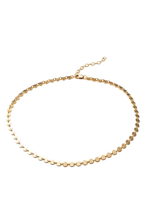 Made By Mary Poppy Link Choker In Gold