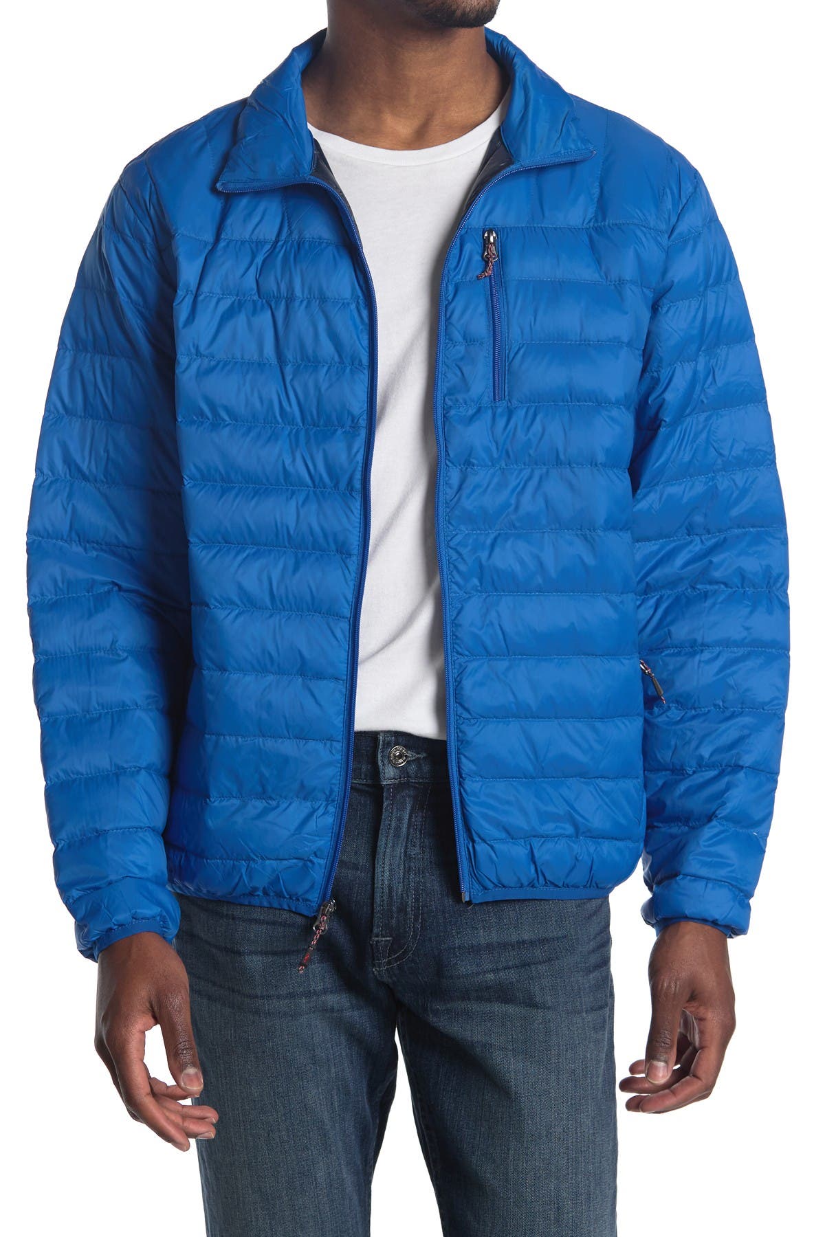 hawke & co men's packable down puffer jacket