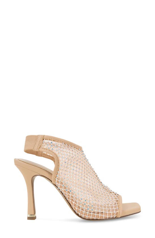 Kenneth Cole Women's Hayley Jewel High Heel Sandals In Toasted Almond Mesh