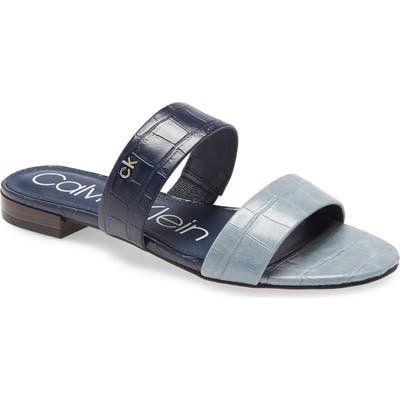 Calvin Klein Elliana Sandal, Blue