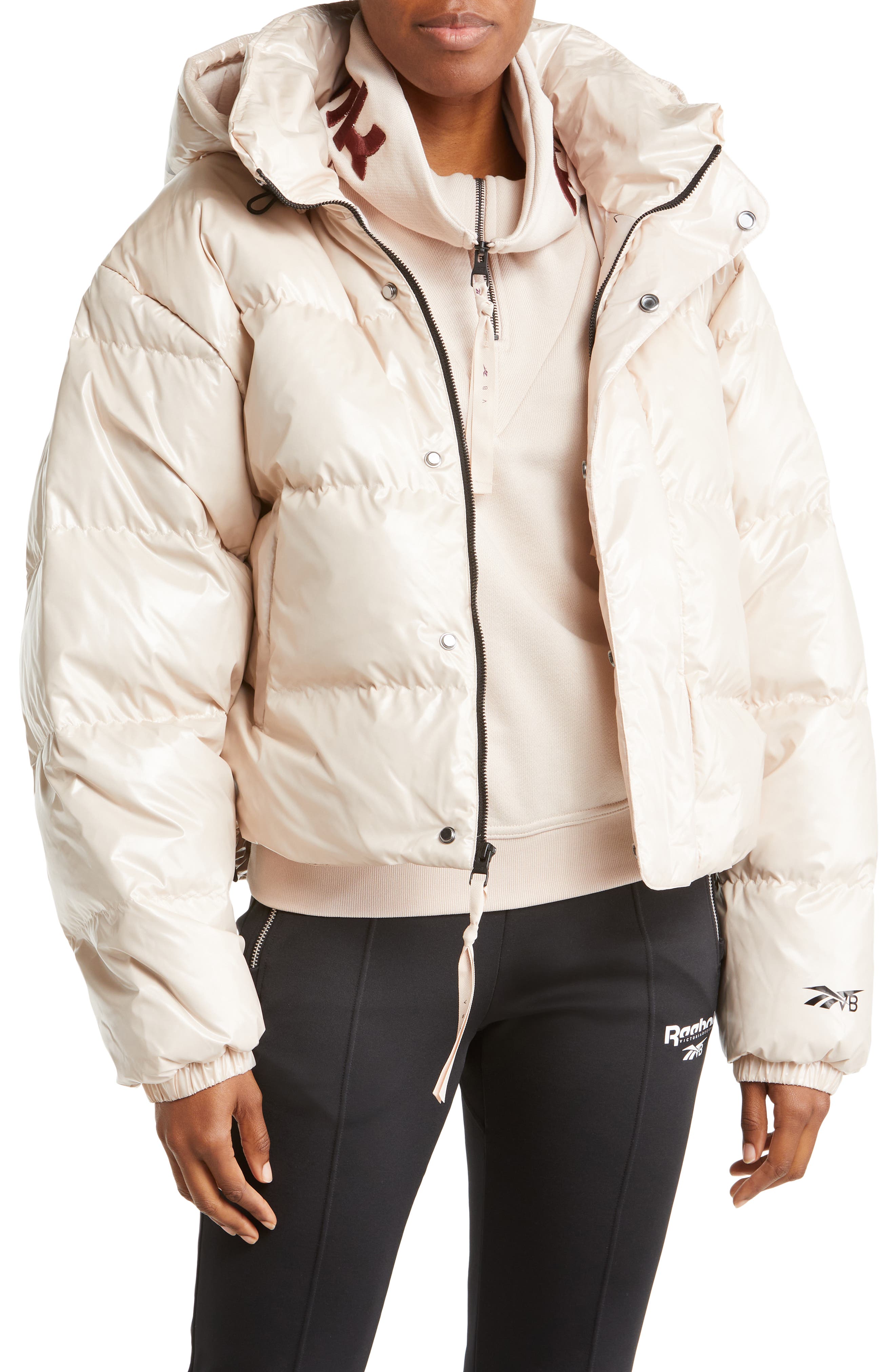 victoria beckham puffer jacket