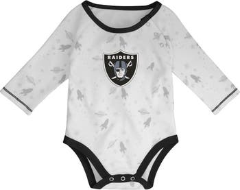 Outerstuff Newborn & Infant White/Black Las Vegas Raiders Dream