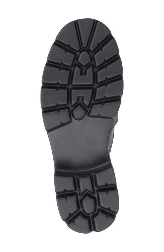 Olivia Miller Heartless Lugged Platform Mule In Black