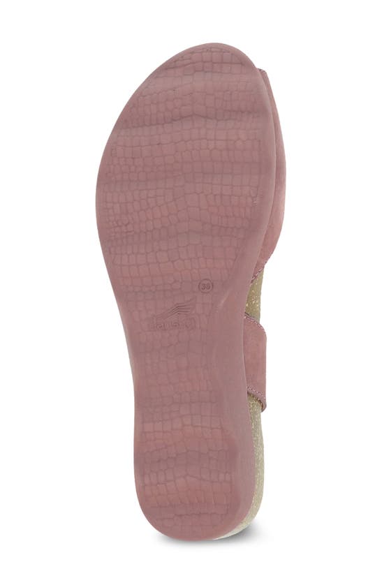 Shop Dansko Marcy Sandal In Rose