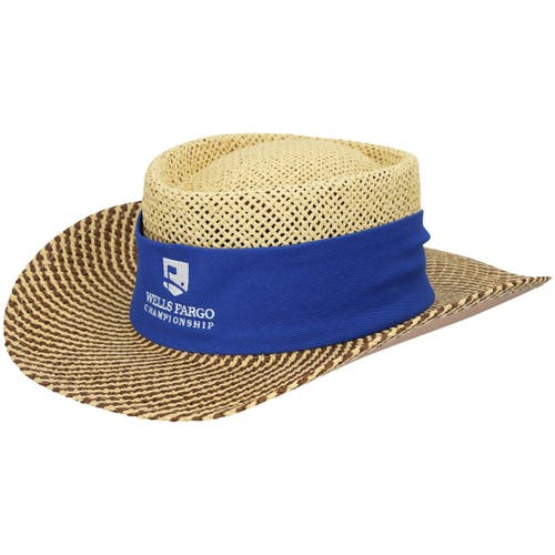 Men's Imperial Royal Wells Fargo Championship Marquee Straw Hat at Nordstrom, Size One Size Oz -  7006383