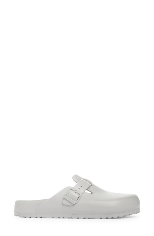 Shop Birkenstock Boston Clog In Stone Coin