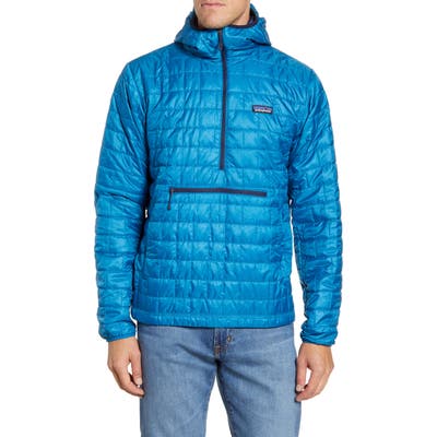 Patagonia Nano Puff Bivy Regular Fit Water Resistant Jacket, Blue