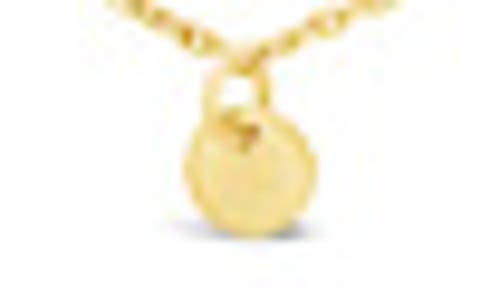 STERLING FOREVER STERLING FOREVER STERLING SILVER DISK CHARM NECKLACE