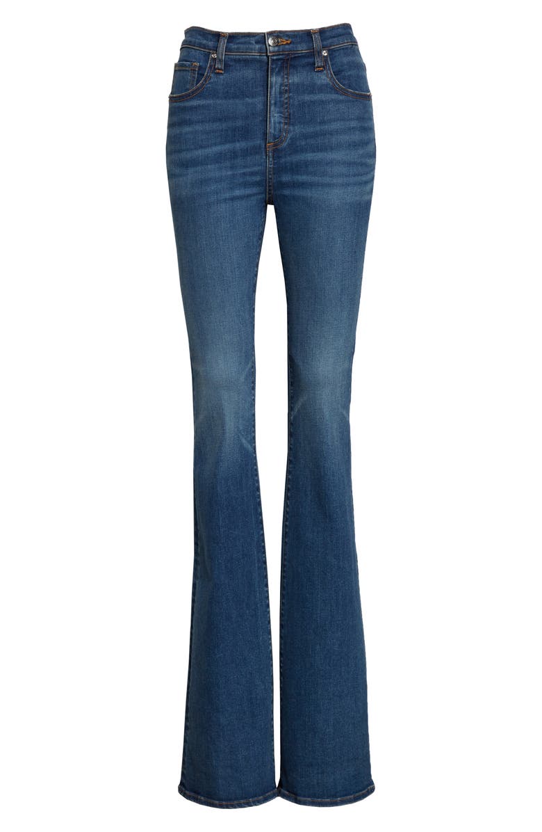 VERONICA BEARD Beverly High Waist Skinny Flare Jeans, Alternate, color, BEACON RANCH