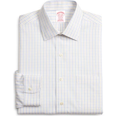 Brooks Brothers Madison Classic Fit Check Dress Shirt (3 For $207)