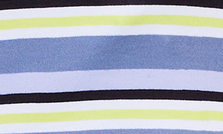 Nz Active By Nic+zoe Easy Stripe Flow Fit Tank Top In Blue Multi