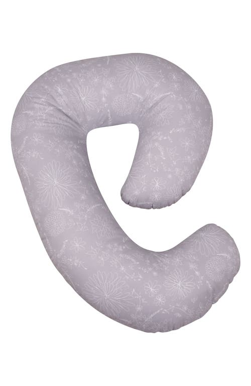 Leachco Mini Snoogle Chic Pregnancy Support Body Pillow in Floral Lace at Nordstrom